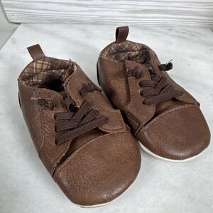 Carter's Baby Boy Brown Shoes/Sneakers New With Tags - Size 12-18 Months -